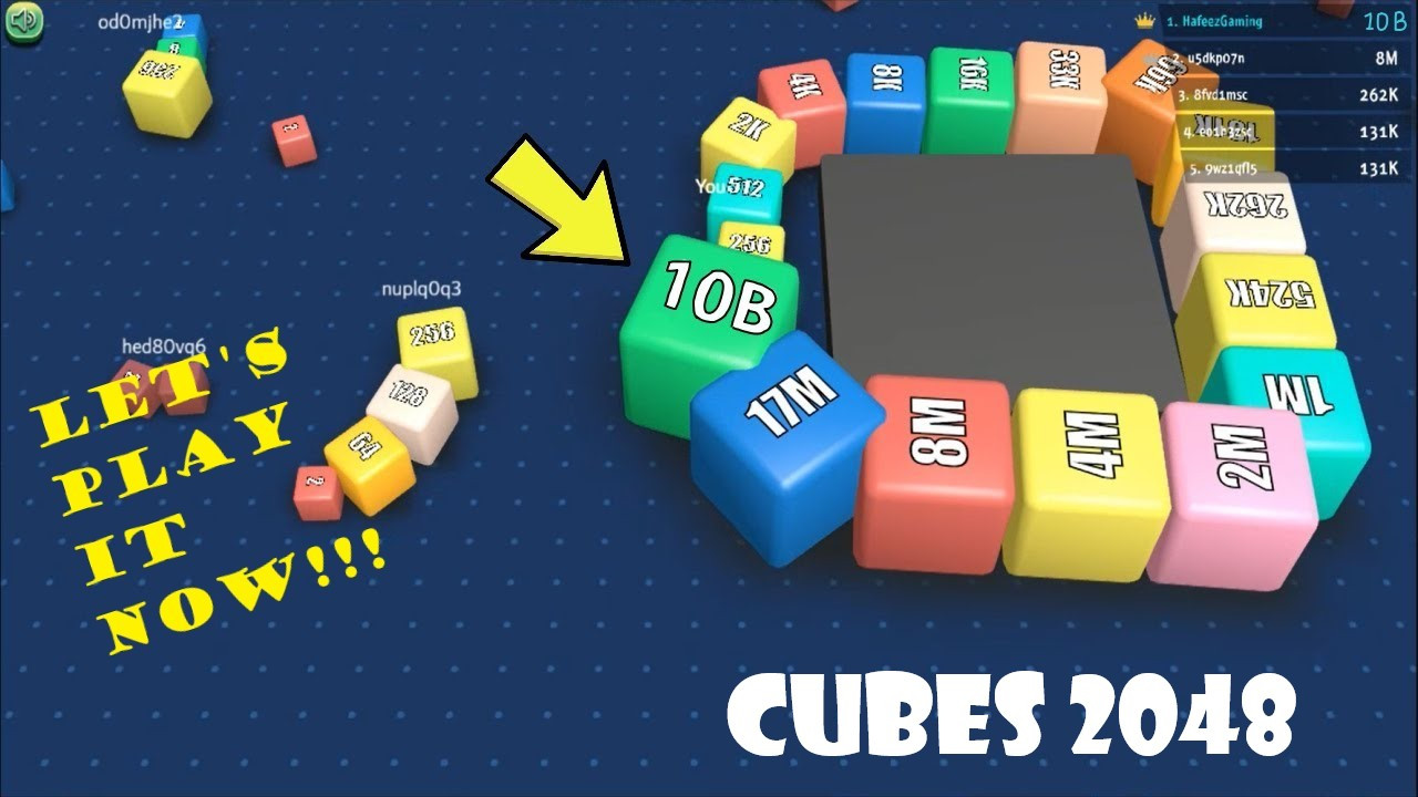 Cubes 2048 - A gaming website - This project will give your moments of fun  and relaxation - SideProjectors | Marketplace to buy and sell & discover  side projects.