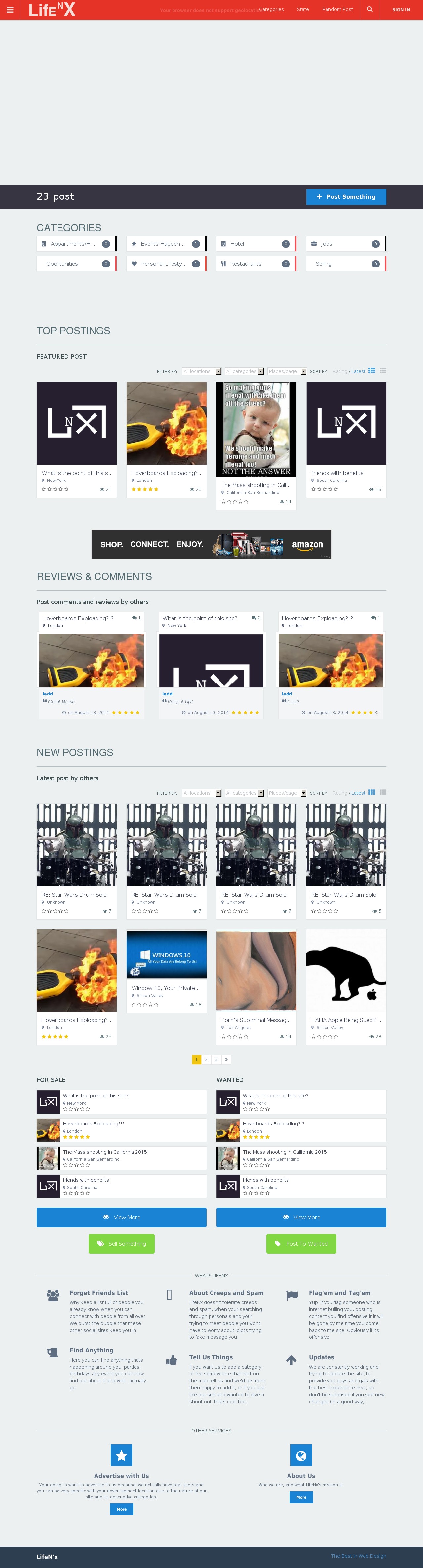 LifeNx - Geo social networking site - SideProjectors | Marketplace to ...